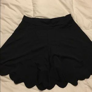 Black milk shorts size small